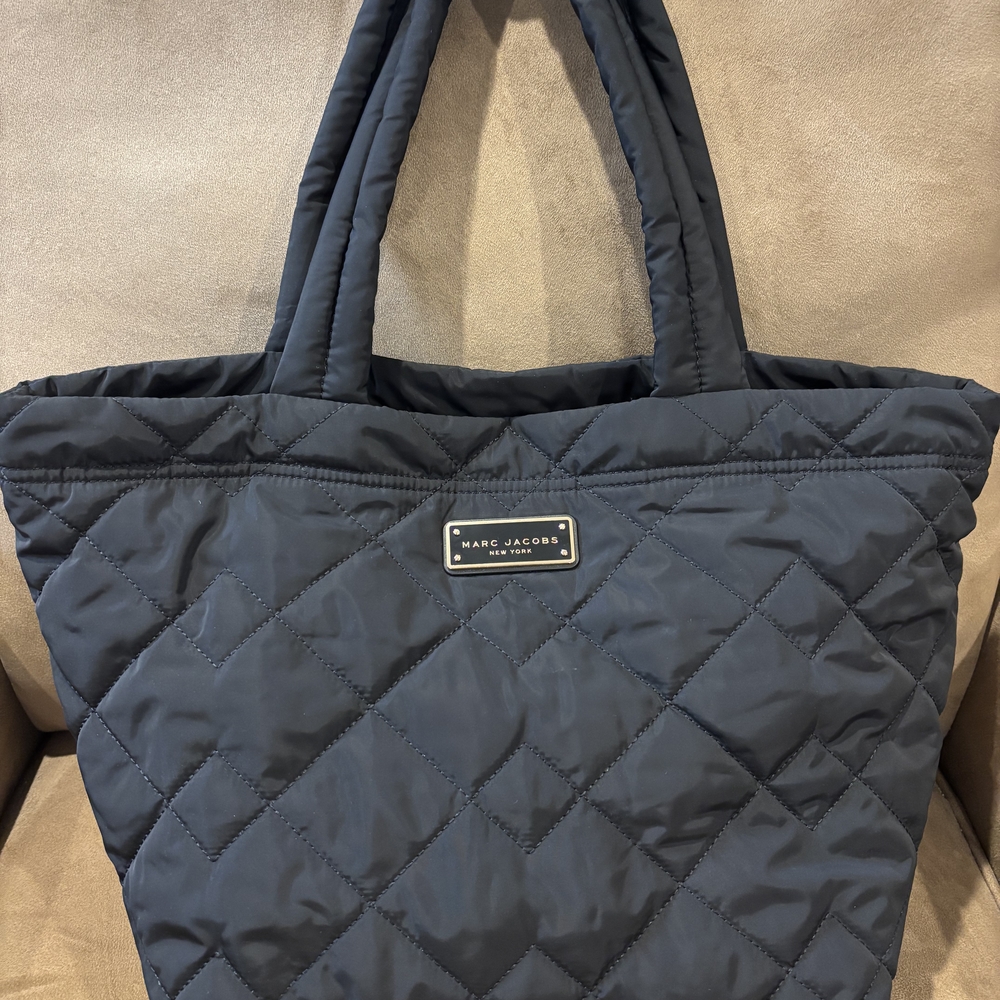 Marc Jacobs Quilted Black Tote Bag